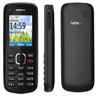 ของแท้ โทรศัพท์มือถือ ปลดล็อกแล้ว Nokia C1-02 2G GSM