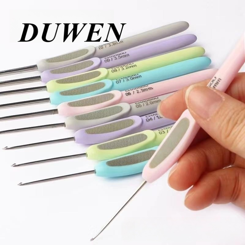 DUWEN เข็มถักโครเชต์ แบบสเตนเลส CHAOGOU