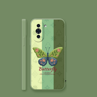 Dmy เคสโทรศัพท์มือถือ ซิลิโคนนุ่ม กันกระแทก ลายผีเสื้อ สําหรับ huawei nova 10 8i 9se 10se 9 8 7 7SE 7i 4 5T 3i 3 2i 2lite Y7A Y7P Y90 Y70 Y9 Prime 2019 Y6P Y8P