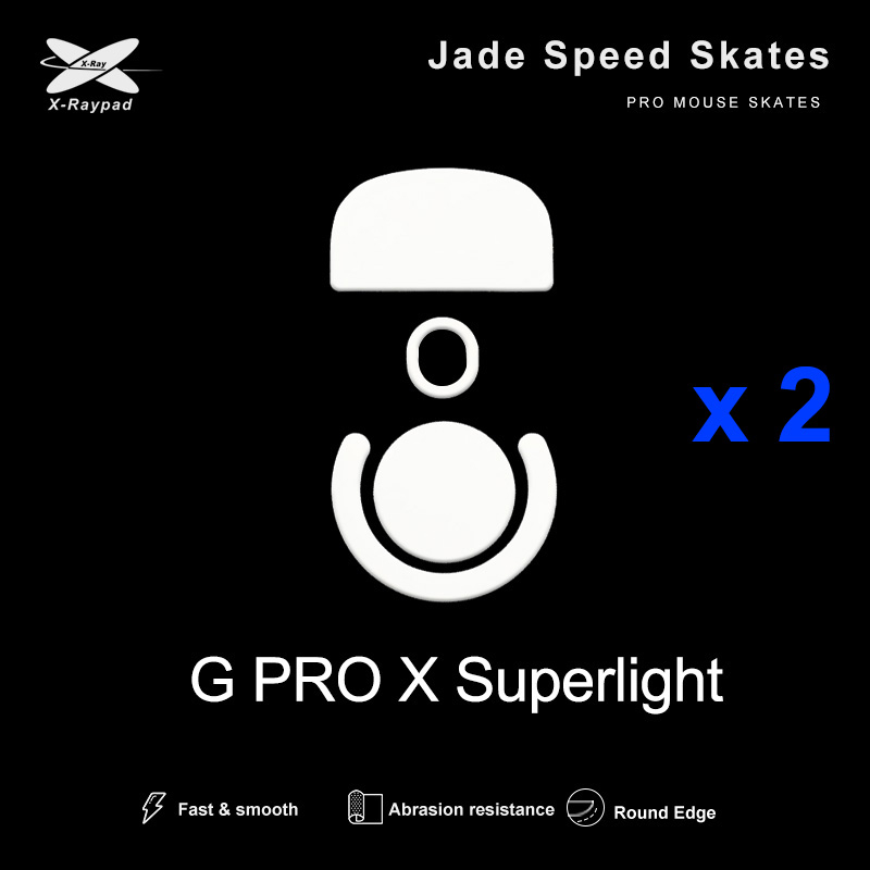 Xraypad Jade Speed Mouse Skates Series X2 ชุด- เลือกรุ่น - รูปที่ 6