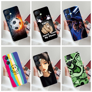 เคสโทรศัพท์ซิลิโคน TPU แบบนิ่ม ป้องกันด้านหลัง สําหรับ Vivo Y27 Y 27 VivoY27 4G 2023 V2249