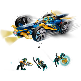 380 ชิ้น|ของเล่นตัวต่อเลโก้ Ninjago Ninja Sub Speeder เสริมการศึกษา สําหรับเด็ก