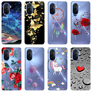 เคสโทรศัพท์ซิลิโคน TPU แบบนิ่ม ลายการ์ตูน สําหรับ Huawei Nova Y71 Huawei NovaY71