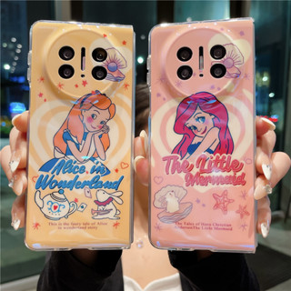 เคสโทรศัพท์มือถือ PC ป้องกัน ลายการ์ตูนเด็กผู้หญิง สําหรับ HuaWei Mate X3