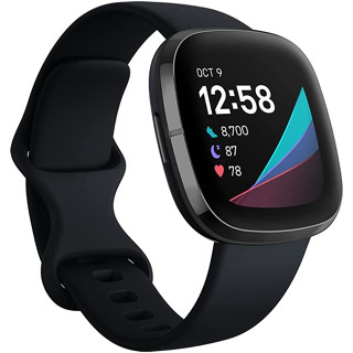 Fitbit Sense Advanced Smartwatch พร้อมเครื่องมือ เพื่อสุขภาพหัวใจ การจัดการความเครียด และอุณหภูมิผิว