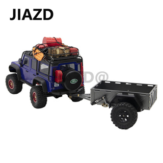 รถพ่วงโลหะ อะไหล่อัพเกรด อุปกรณ์เสริม สําหรับรถบังคับ Axial SCX24 TRX4M 1/18 1/24