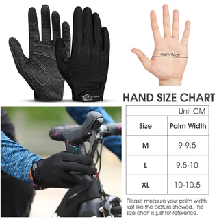 WEST BIKING ถุงมือกันแดด ระบายอากาศ สําหรับขี่รถจักรยานยนต์ กลางแจ้ง ทุกเพศ