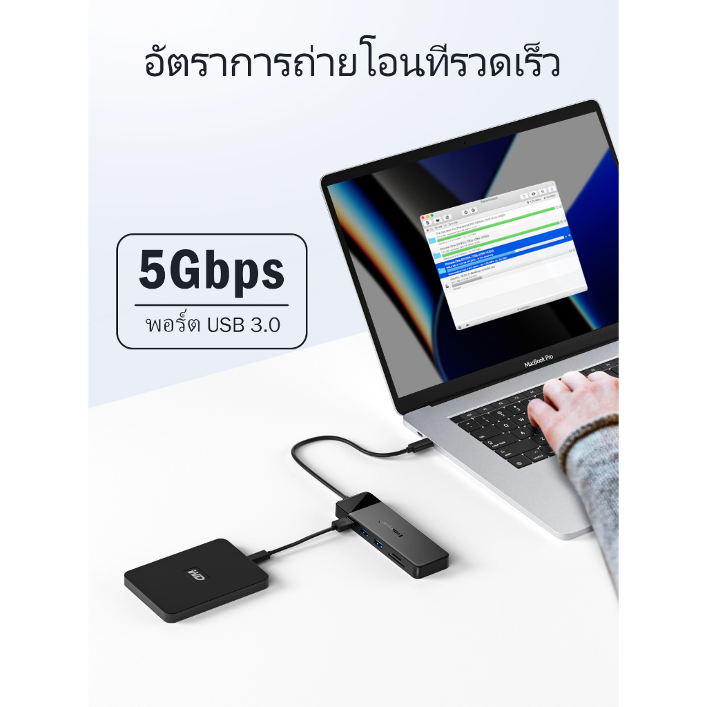 Lemorele TC94 USB C Hub 10ใน1อะแดปเตอร์แล็ปท็อปTripleจอแสดงผล4K HDMI 1080P VGA TF/SD 2.0 100W PD