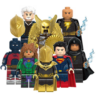 บล็อคตัวต่อ รูป Adam Minifigures X0349 สีดํา ของเล่นสําหรับเด็ก