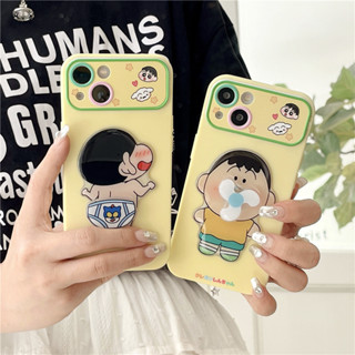 เคสโทรศัพท์มือถือ แบบนิ่ม ลายการ์ตูนชินจัง สําหรับ iPhone 11 12 13 14 PRO MAX iPhone14 iPhone14Pro iPhone14Promax