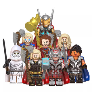 ของเล่นบล็อกตัวต่อ รูป Super Heroes Thor WM6146