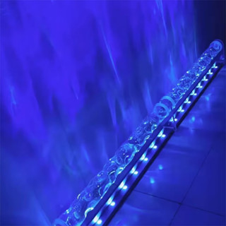 โคมไฟไดนามิก led รูปน้ํา 3 มิติ สําหรับตกแต่งบ้าน ห้องนอน