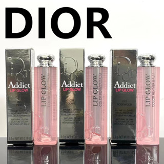 Dior/dior ลิปสติก ลิปบาล์ม เปลี่ยนสีได้ ให้ความชุ่มชื้น 3 ชิ้น (3.5 กรัม * 3) 001+004+012