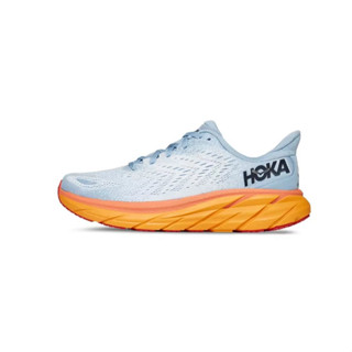 รองเท้าผ้าใบ รองเท้าวิ่ง HOKA ONE ONE สีฟ้า และสีเหลือง สําหรับผู้ชาย และผู้หญิง