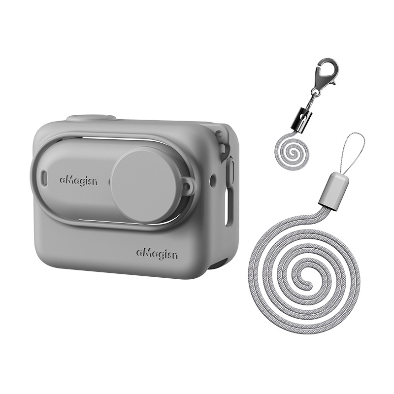 aMagisn เคสซิลิโคน ป้องกัน สําหรับกล้องแอคชั่น Insta360 GO 3 GO3