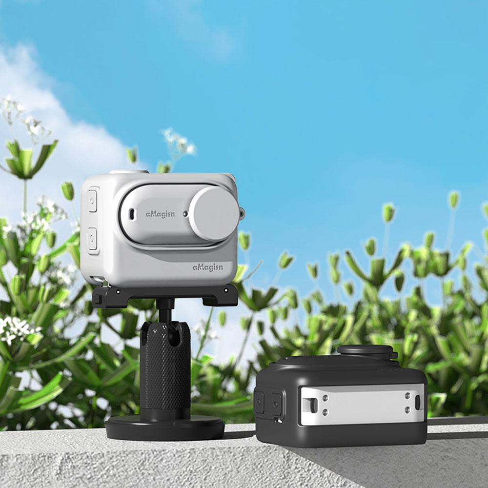 aMagisn เคสซิลิโคน ป้องกัน สําหรับกล้องแอคชั่น Insta360 GO 3 GO3