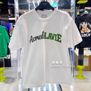 Adlv เสื้อยืดคอกลม แขนสั้น พิมพ์ลายตัวอักษร ทรงหลวม ลําลอง อเนกประสงค์ สําหรับผู้ชาย และผู้หญิง