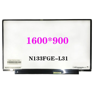 N133fge-l31 อะไหล่หน้าจอแล็ปท็อป LCD HD+ 1600X900 LED 13.3 นิ้ว 40 Pins สําหรับ LP133WD2-SLA1 LVDS