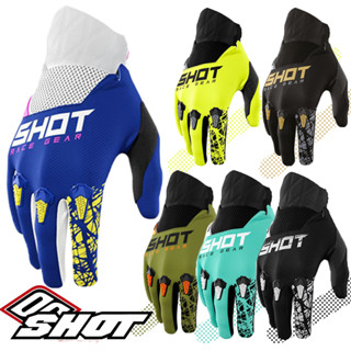 Shot 2023 ใหม่ ถุงมือรถจักรยานยนต์ สําหรับ Mtb Motocross กีฬากลางแจ้ง ทุกฤดูกาล