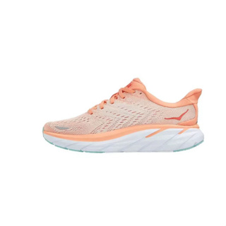 Hoka ONE ONE Clifton 8 รองเท้าวิ่ง ระบายอากาศ สีชมพู สําหรับผู้หญิง