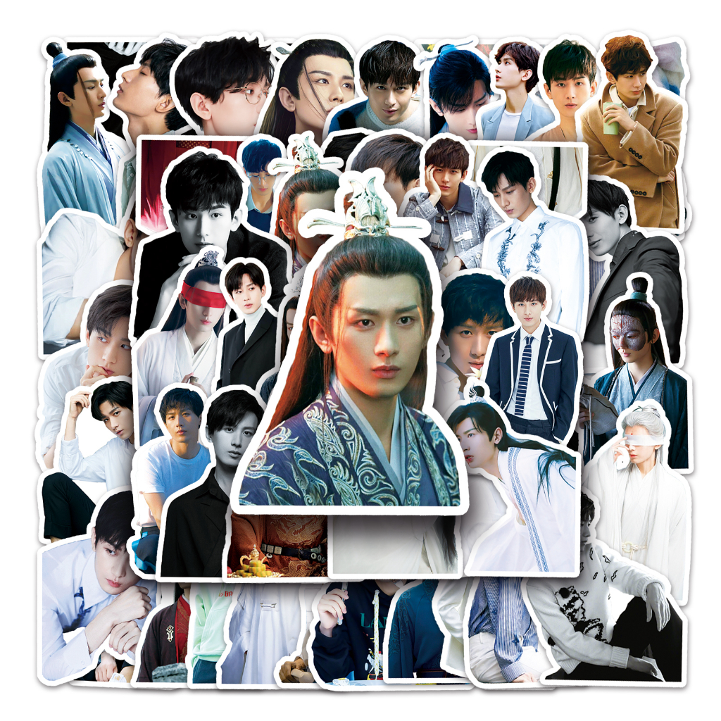 50 ชิ้น Cheng Yi สติกเกอร์กันน้ํา DIY สําหรับโทรศัพท์แล็ปท็อปรถสติกเกอร์ Creative Home Decal