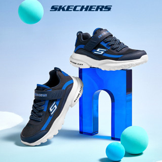 Skechers สเก็ตเชอร์ส รองเท้า เด็กผู้ชาย Razor Flex Shoes - 403778L-NVBL