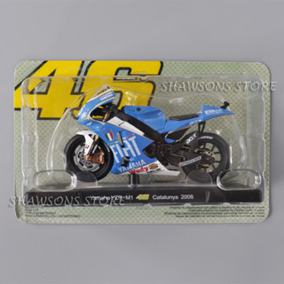 โมเดลรถจักรยานยนต์จําลอง ขนาดเล็ก สเกล 1:18 Yamaha YZR-M1 Valentino Rossi 46