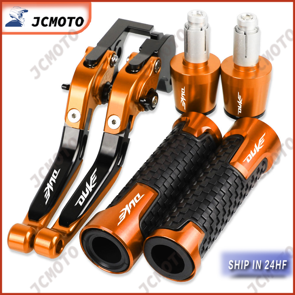 สําหรับ KTM 125 200 250 390 Duke V2 RC200 RC390 2013-2024 2025 CNC อลูมิเนียมคลัทช์เบรค Handlebar Handle Grip End