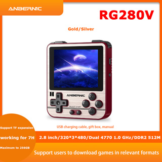 Anbernic RG280V เกมคอนโซล หน้าจอ IPS 2.8 นิ้ว 16G 64G-5000 280V ขนาดเล็ก แบบพกพา สําหรับเด็ก