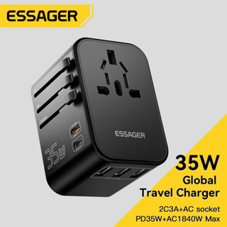 Essager ที่ชาร์จเดินทางทั่วโลก 35W ใช้ได้มากกว่า 200 ประเทศ