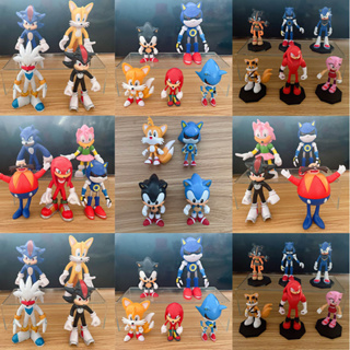 โมเดลฟิกเกอร์ Pvc อนิเมะ Game Sonic Hedgehog Shadow Tail ขนาด 7-11 ซม. เหมาะกับของขวัญวันเกิด ของเล่นสําหรับเด็ก