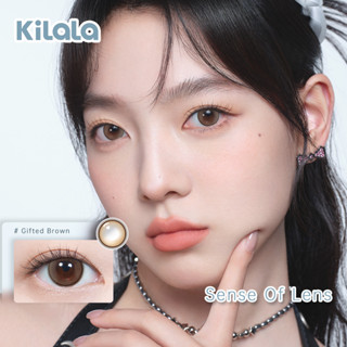 คอนแทคเลนส์ Gifted Brown /Valor Brown Kilala รายวัน ธรรมชาติ (10 เลนส์ /5 คู่)  Daily Contact Lenses