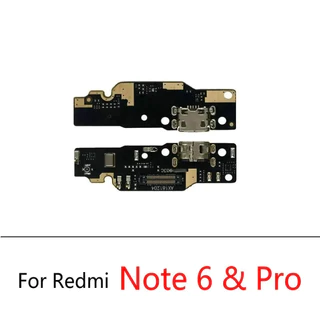 บอร์ดพอร์ตชาร์จ USB พร้อมโมดูลไมโครโฟน สายเคเบิลอ่อน สําหรับ Xiaomi Redmi Note 9 8 7 6 5 Pro Redmi 9 9A 9C 8A 8 7 7A 6 6A Pocophone F1