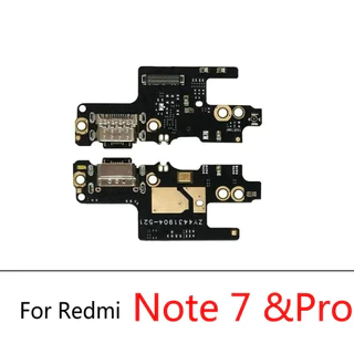 บอร์ดพอร์ตชาร์จ USB พร้อมโมดูลไมโครโฟน สายเคเบิลอ่อน สําหรับ Xiaomi Redmi Note 9 8 7 6 5 Pro Redmi 9 9A 9C 8A 8 7 7A 6 6A Pocophone F1