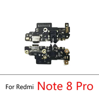 บอร์ดพอร์ตชาร์จ USB พร้อมโมดูลไมโครโฟน สายเคเบิลอ่อน สําหรับ Xiaomi Redmi Note 9 8 7 6 5 Pro Redmi 9 9A 9C 8A 8 7 7A 6 6A Pocophone F1