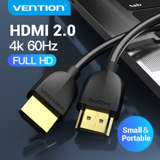 Vention สาย HDMI 4K HDMI 2.0 สายเคเบิล สําหรับ PC TV LCD แล็ปท็อป โปรเจคเตอร์ คอมพิวเตอร์