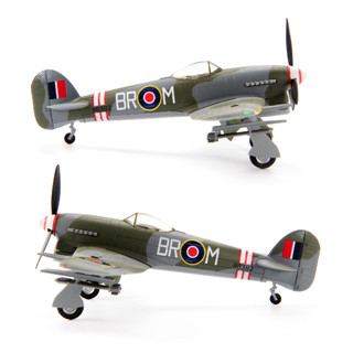 โมเดลเครื่องบินอัลลอย 1/72 AR-36313 UK Typhoon MK 1B Rb382 squadron 184 ของเล่นสําหรับเด็ก