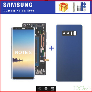 อะไหล่หน้าจอสัมผัส LCD 6.3 นิ้ว สําหรับ Samsung Galaxy Note 8 N9500 N950FD N950U SM-N950A