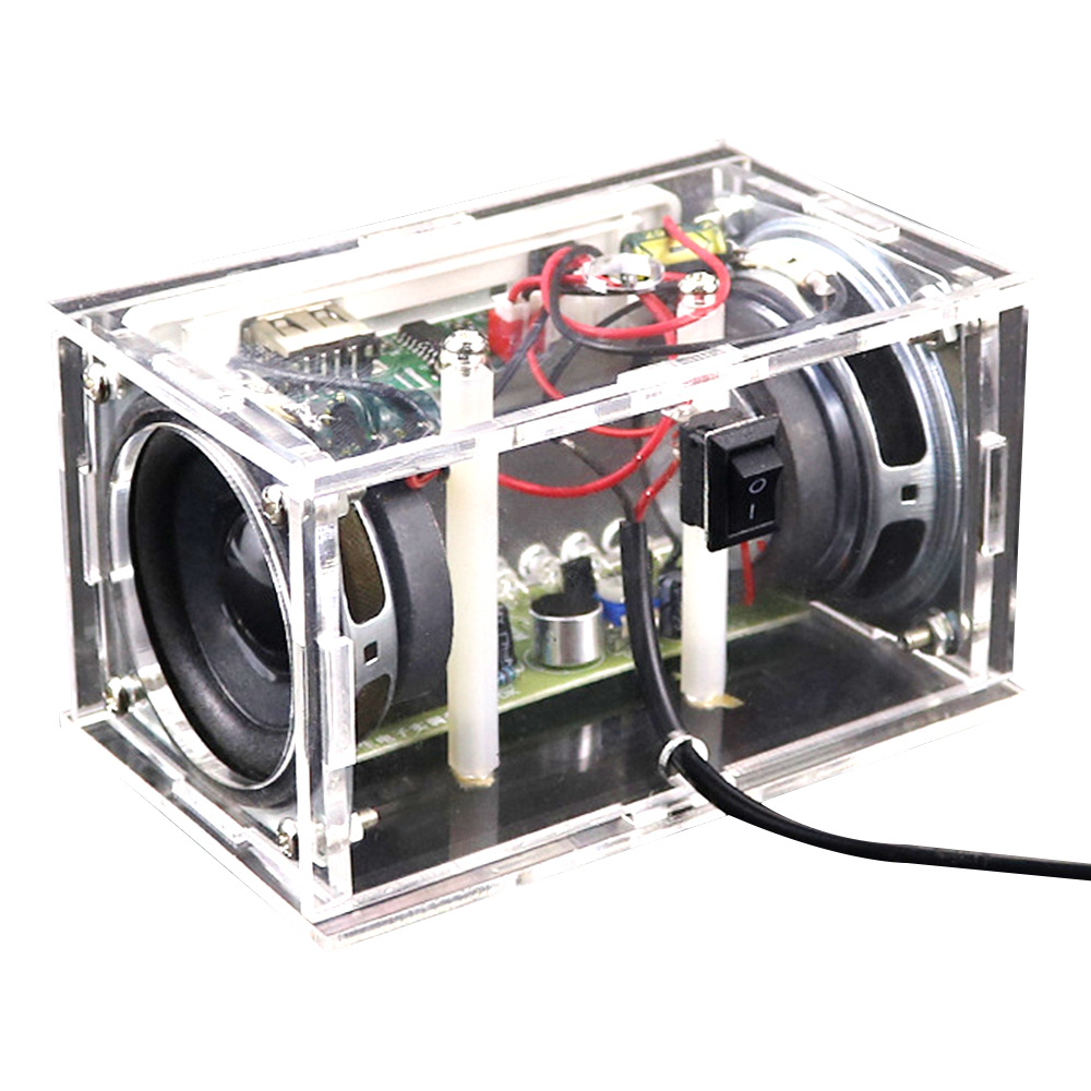ลำโพงบลูทูธ ชุดคิทลำโพงบลูทูธ DIY Bluetooth Speaker การทำและประกอบชุดลำโพงบลูทูธแบบฝึกสอน ชุดอิเล็กท