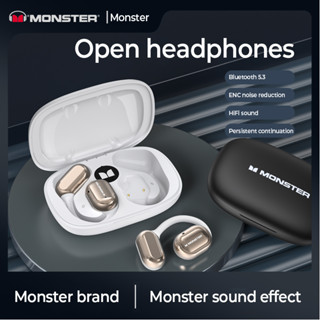 Monster Open Free AC100 หูฟังบลูทูธไร้สาย สําหรับเล่นกีฬา