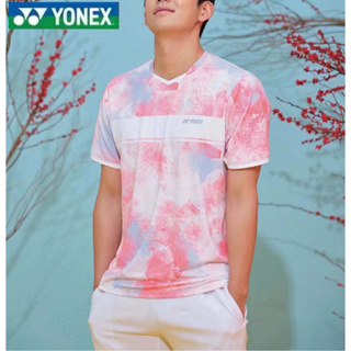 New Yonex เสื้อแจ็กเก็ต แขนสั้น ระบายอากาศ แห้งเร็ว สไตล์เกาหลี เหมาะกับฤดูร้อน สําหรับผู้ชาย และผู้หญิง ใส่เล่นเทนนิส แบดมินตัน