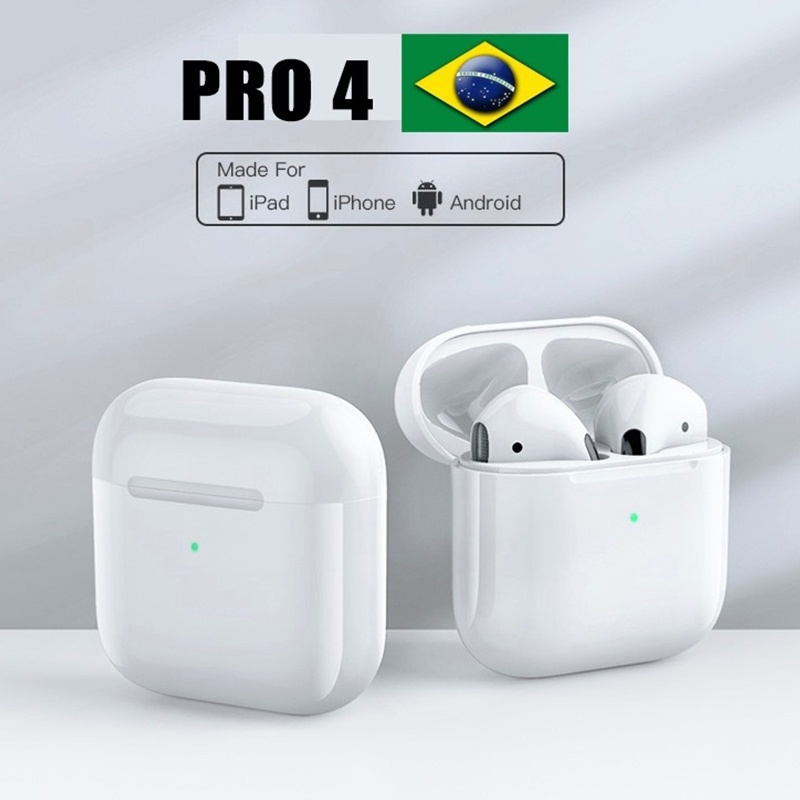 ?ของแท้ Pro 4 TWS ? หูฟังสเตอริโอไร้สาย บลูทูธ 5.0 ลดเสียงรบกวน พร้อมไมโครโฟน กันน้ํา สําหรับ Xiaomi iphone Android