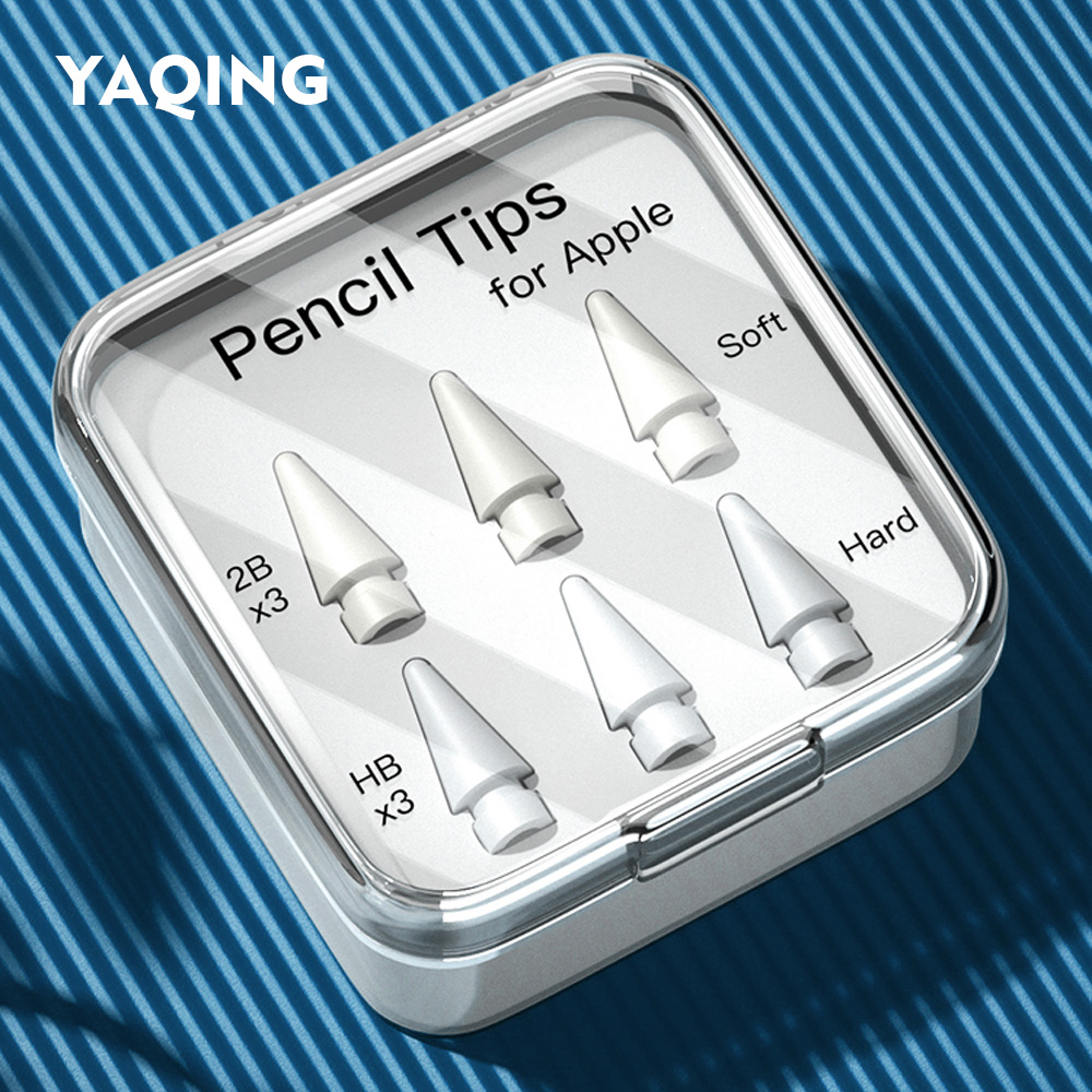 6แพ็ค หัวปากกาไอแพด หัวปากกา ปลายดินสอ แบบเปลี่ยน สําหรับ Pencil Tips