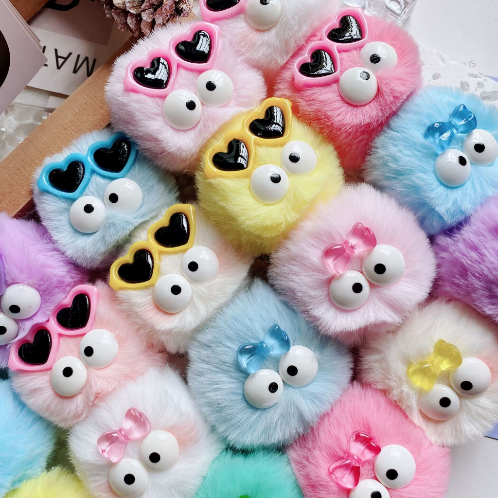 รองเท้ารูบอลขนสัตว์น่ารักรองเท้าหัวเข็มขัดรองเท้าตาตุ๊กตาดอกไม้ขนมหลุม โดปามีน อุปกรณ์ตกแต่งรองเท้า ราคา ถูกที่สุด ดีลบีเคเค แกลเลอรีภาพที่ 6