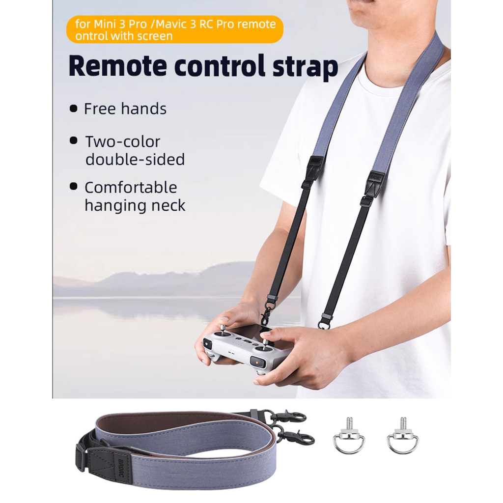 Controller สายคล้องคอ Widening Lanyard สําหรับ Dj Mini 3 Pro /mavic 3 RC Pro Rc รีโมทคอนโทรลพร้อมหน้