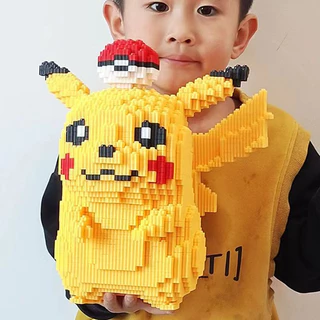 ของเล่นเด็กผู้ชาย ของขวัญ diy labubu ของขวัญเด็กปีใหม่ ไฟคาสึริเล็ก พิกาชู สตาร์เดลล่า มังกรไฟ โดราเอมอน ตัวต่อตัวใหญ่ บล็อกต่อ นาโน บล็อกตัวต่อ รูปปิกาจู ขนาดใหญ่ ของเล่นสําหรับเด็ก และผู้ใหญ่