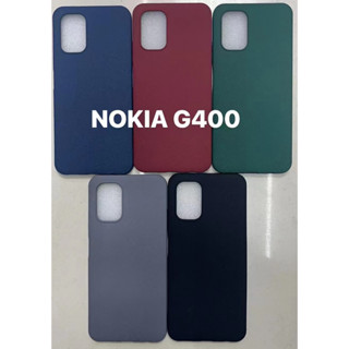 สําหรับ Nokia G400 เคสโทรศัพท์ TPU แบบนิ่ม สีพื้น เคสป้องกันฝ้า