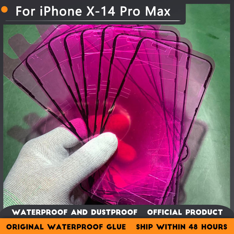กาวกันน้ําสําหรับ iPhone X XR XS Max 11 12 13 Mini 14 14PM