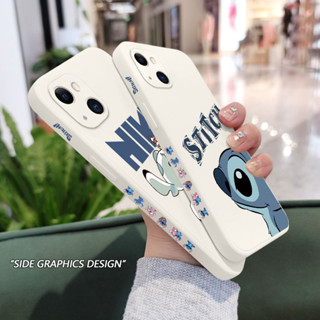 เคสโทรศัพท์มือถือ ซิลิโคน ลายมอนสเตอร์ มีลายด้านข้าง สําหรับ IPhone 13Pro 13 12 Mini Pro 5G Max