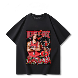 ขายร้อน Nba BASKET CHICAGO BULLS DERRICK ROSE สไตล์กราฟิก สําหรับแฟนคลับ S-5XL